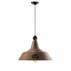 Lampada a sospensione con diffusore in ceramica in stile industrial
