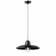 Lampada a sospensione dal design industrial con diffusore in ceramica