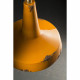 Lampada a sospensione dal design industrial e con diffusore a cono in ceramica