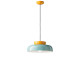 Lampada a sospensione dal design moderno con diffusore largo in ceramica