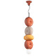 Lampada a sospensione grande in ceramica dal design moderno ed elegante