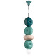 Lampada a sospensione grande in ceramica dal design moderno ed elegante