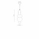 Lampada a sospensione in ceramica dal design moderno ed elegante