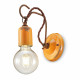 Lampada da parete in stile industrial con struttura in ceramica