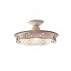 Lampada da soffitto in ceramica dallo stile rustico e classico