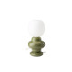 Lampada da tavolo in ceramica dal design moderno ed elegante