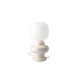 Lampada da tavolo in ceramica dal design moderno ed elegante