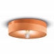 Plafoniera a soffitto grande rotonda interamente in ceramica dal design moderno