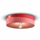 Plafoniera a soffitto grande rotonda interamente in ceramica dal design moderno