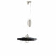 Sospensione grande regolabile in altezza dal design industrial