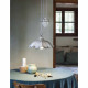 Sospensione rustica in ceramica dipinta a mano dalle linee classiche