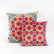 Cuscino grande moderno fodera in poliestere con decoro Ethnic