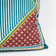 Cuscino grande moderno fodera in poliestere con decoro Foulard