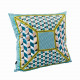 Cuscino grande moderno fodera in poliestere con decoro Modern