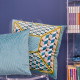 Cuscino piccolo con fodera in poliestere con decoro Modern