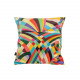 Cuscino piccolo con fodera in poliestere con decoro Rainbow
