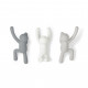 Ganci da parete Moderni in plastica Set 3pz