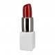 Vaso in ceramica a forma di rossetto dal design moderno