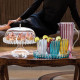 Caraffa per acqua in bio-plastica dal design moderno