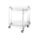 Carrello per cucina con 2 vassoi