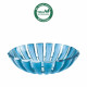 Cestino rotondo da tavola in eco-plastica dal design moderno