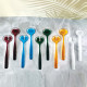 Set posate per insalata in eco-plastica dal design moderno