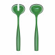 Set posate per insalata in eco-plastica dal design moderno