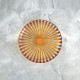 Vassoio rotondo in eco-plastica dal design moderno