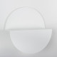 Mensola grande in acciaio verniciato in stile moderno "Half Moon"