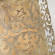 Applique a parete con diffusore a 2 luci e struttura in acciaio spazzolato