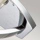 Lampada da parete in acciaio per bagno con diffusore in vetro a 1 luce a LED G9