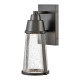 Lanterna da parete da esterno in materiale composito diffusore in vetro a 1 luce