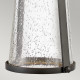 Lanterna da parete da esterno in materiale composito diffusore in vetro a 1 luce