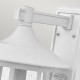Lanterna da parete grande da esterno con diffusore in vetro a 1 luce