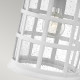 Lanterna da parete grande da esterno con diffusore in vetro a 1 luce