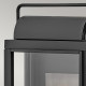 Lanterna da parete media con diffusore in vetro a 2 luci per esterno