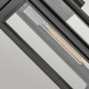 Lanterna da parete piccola con diffusore in vetro a 1 luce per esterno