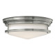 Plafoniera da soffitto rotonda in acciaio diffusore in vetro opalino con 3 luci