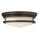 Plafoniera da soffitto rotonda in acciaio diffusore in vetro opalino con 3 luci