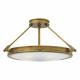 Plafoniera grande in acciaio diffusore in vetro a 4 luci design moderno