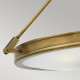 Plafoniera grande in acciaio diffusore in vetro a 4 luci design moderno