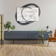 Capezzale in legno dal design moderno con raffigurazione incisa a laser