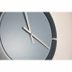 Orologio da parete rotondo con struttura in legno dal design minimalista moderno