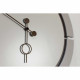 Orologio da parete rotondo con struttura in legno dal design moderno ed elegante