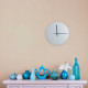 Orologio da parete rotondo in legno dal design minimalista moderno
