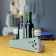 Portacondimenti per sale-pepe-olio-aceto con struttura in plexiglass