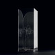 Portaombrelli in plexiglass dal design moderno con incisione a laser