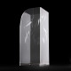 Portaombrelli in plexiglass dal design moderno con incisione a laser