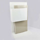Portaombrelli in plexiglass dal design moderno e dalle linee geometriche