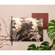 Quadro pannello in legno dal design moderno con stampa applicata